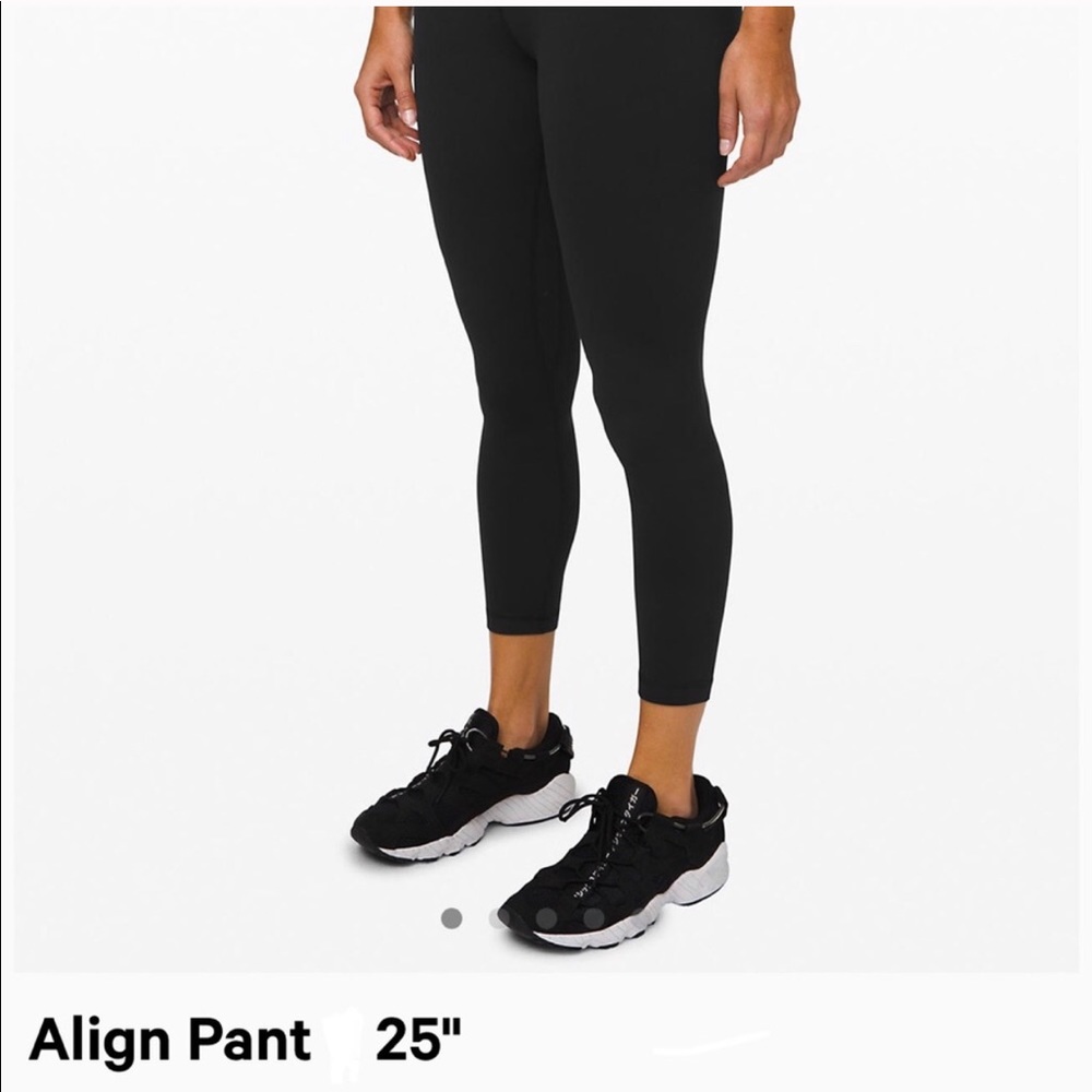 Lululemon Align 25” Sz 6